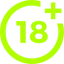 18+ logo